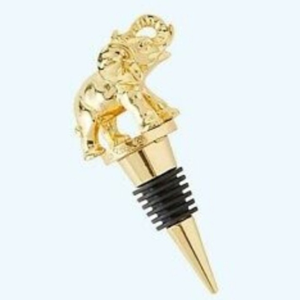 Lilly Pulitzer Elephant Wine Stopper
